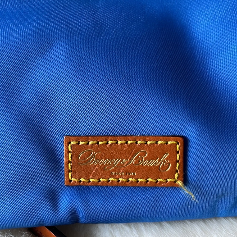 Dooney & Bourke Crossbody Royal Blue with Three Zippered Compartments - Picture 6 of 9